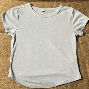 Light blue ultra lite tshirt
